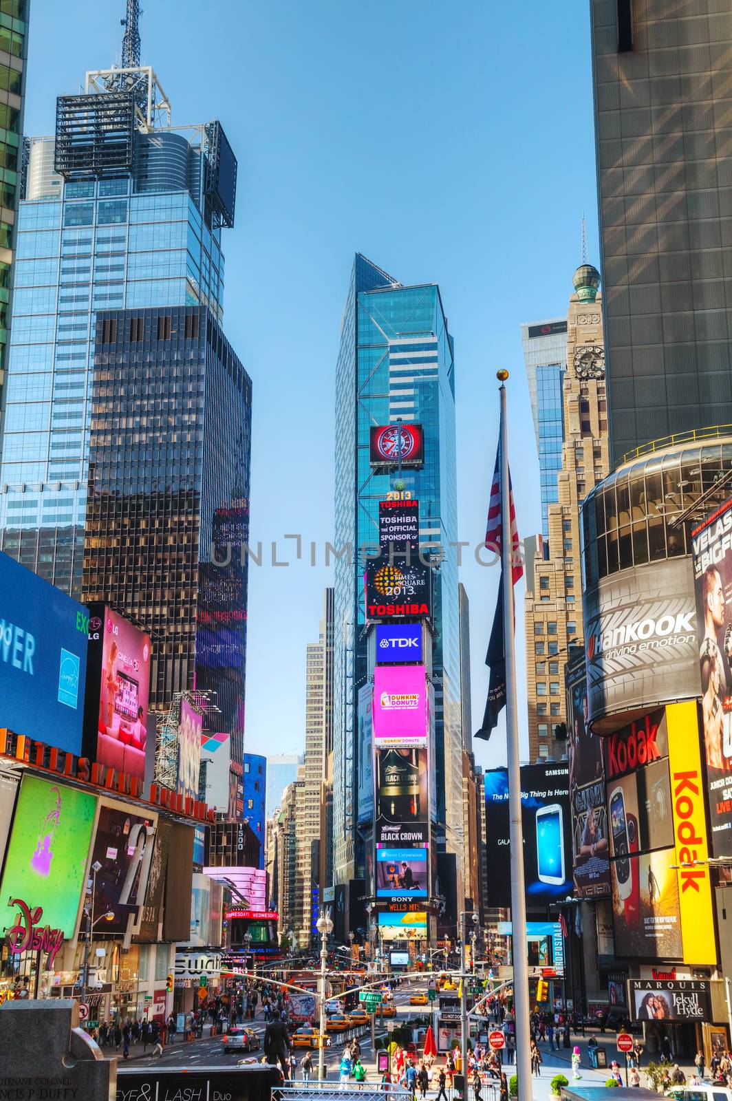 Times square in New York City by AndreyKr