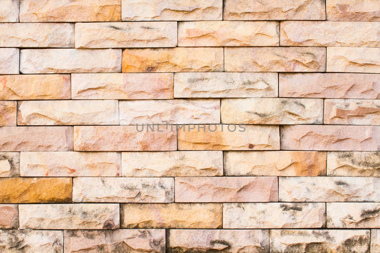close-up Background of old vintage brick wall by a3701027
