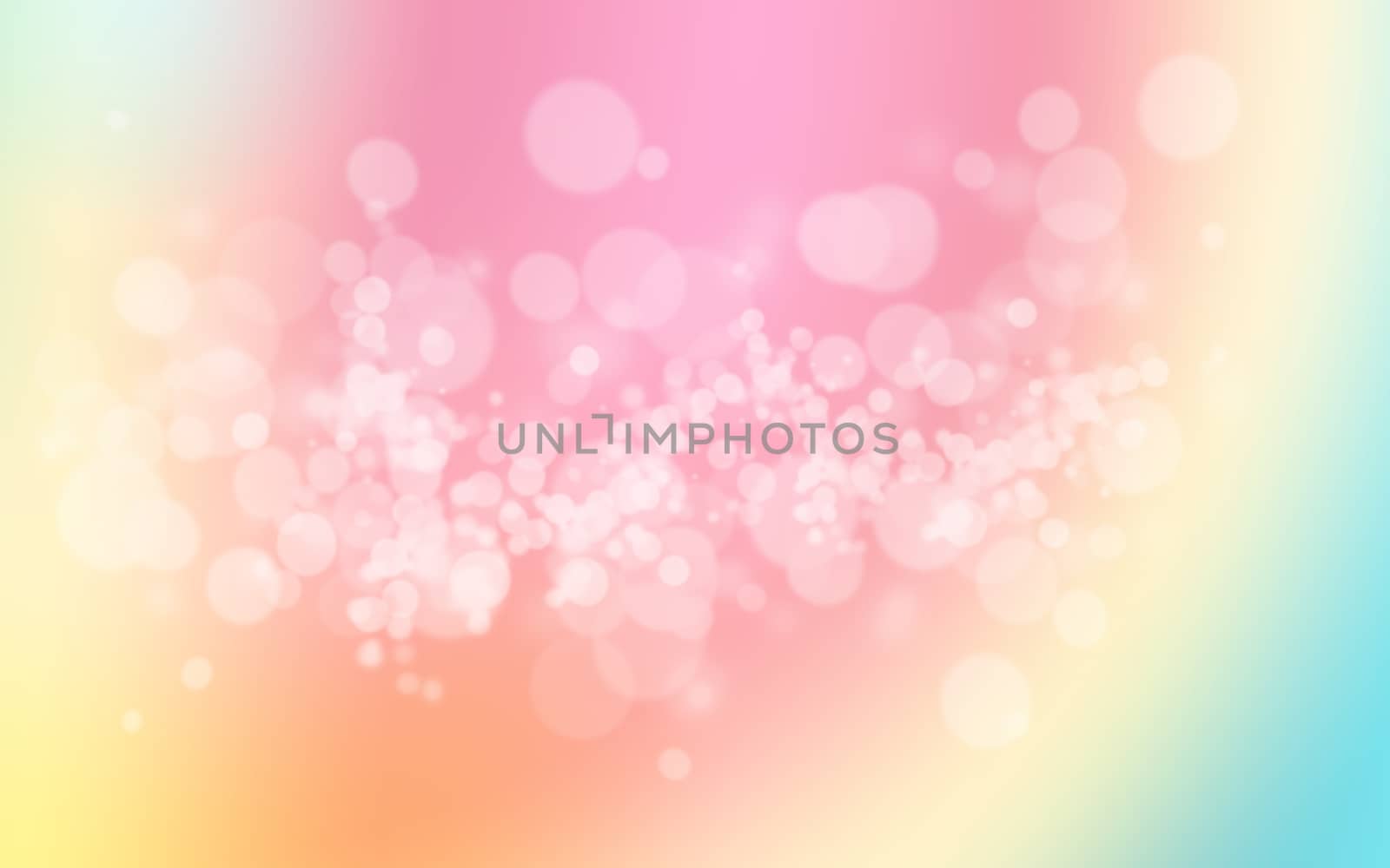 colorful pastel holiday bokeh. Abstract Christmas background