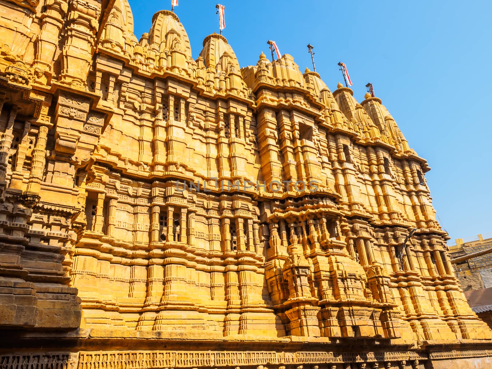 Temple in Jaisalmer Fort, Rajasthan, India