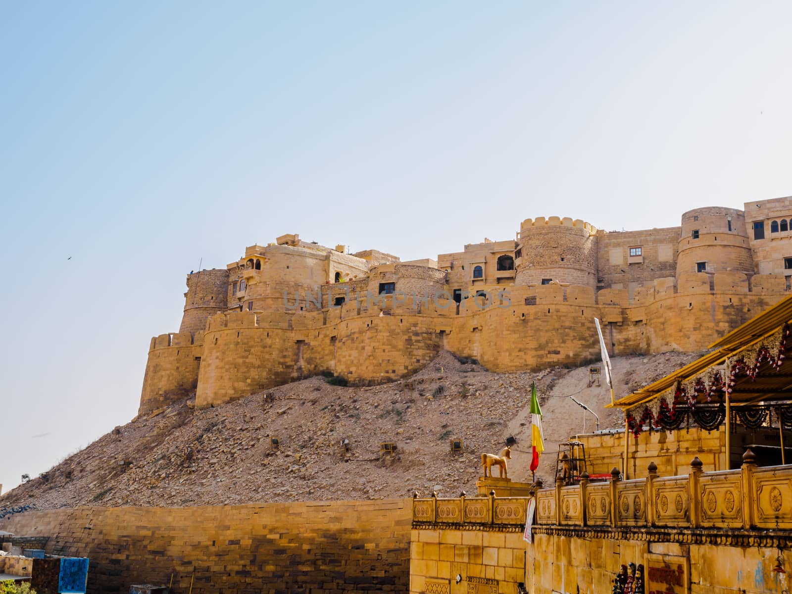 Jaisalmer Fort in Jaisalmer, Rajasthan, India