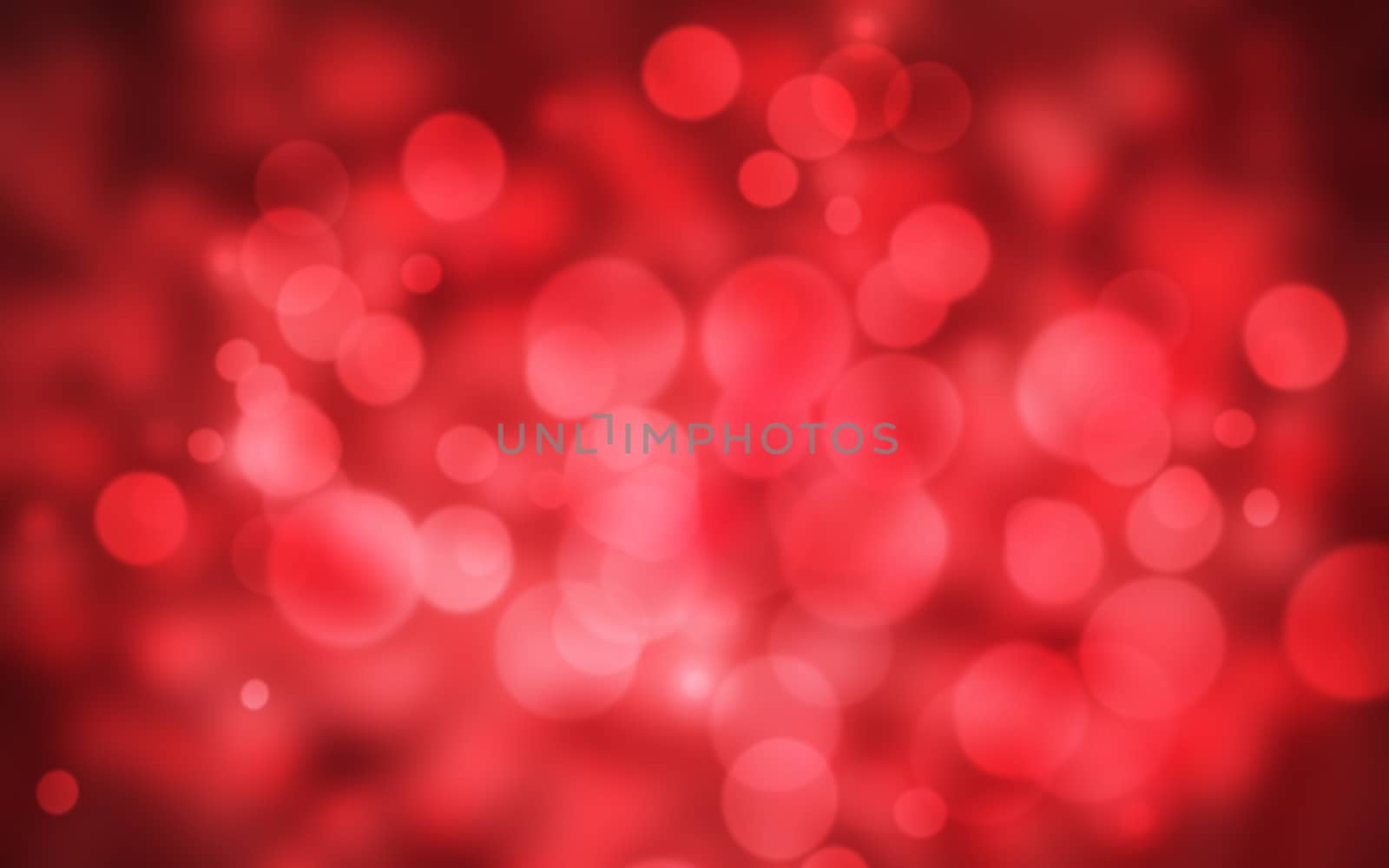 Red holiday bokeh. Abstract Christmas background
