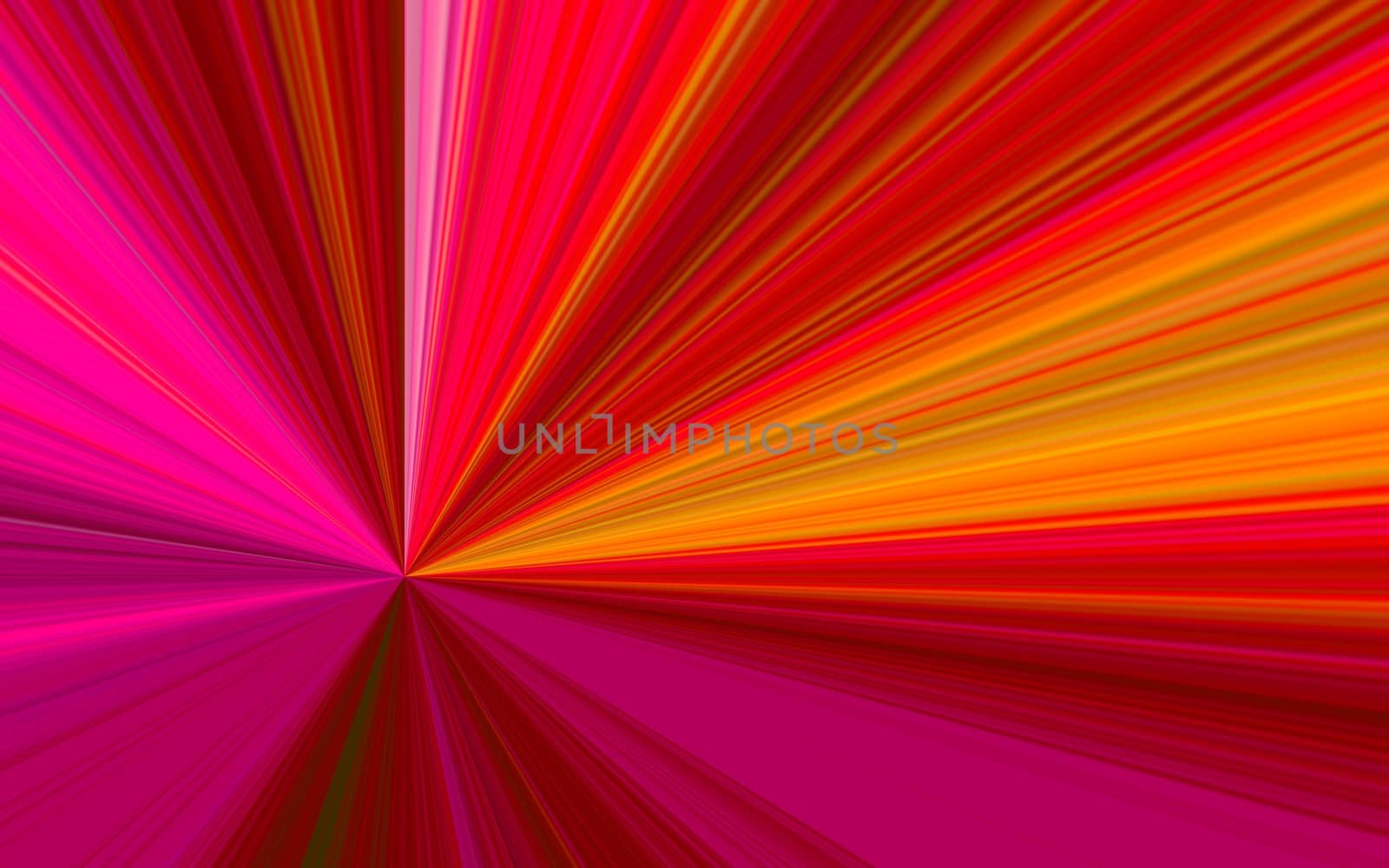 illustration of red sunburst - digital high resolution by a3701027