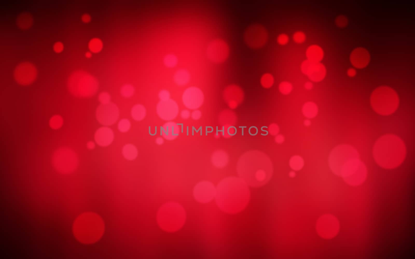 Red holiday bokeh. Abstract Christmas background