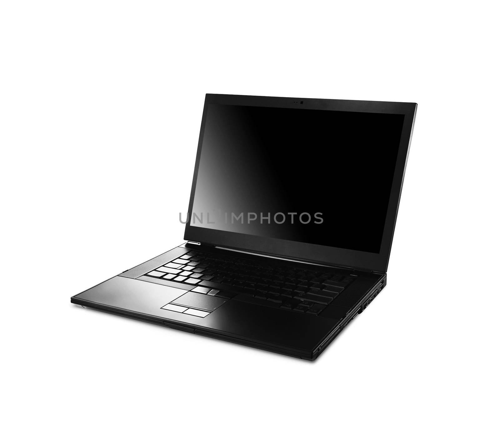 Laptop with mail envelope