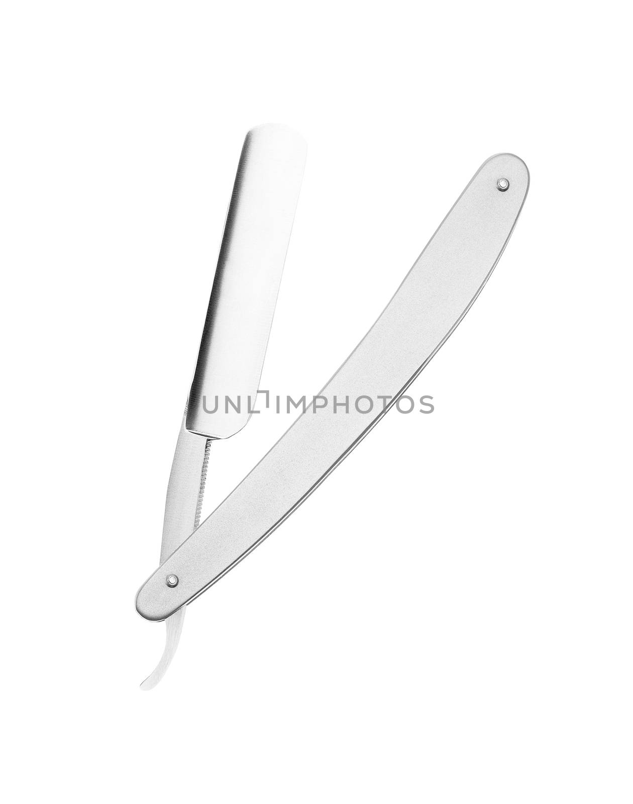 Razor on a white background
