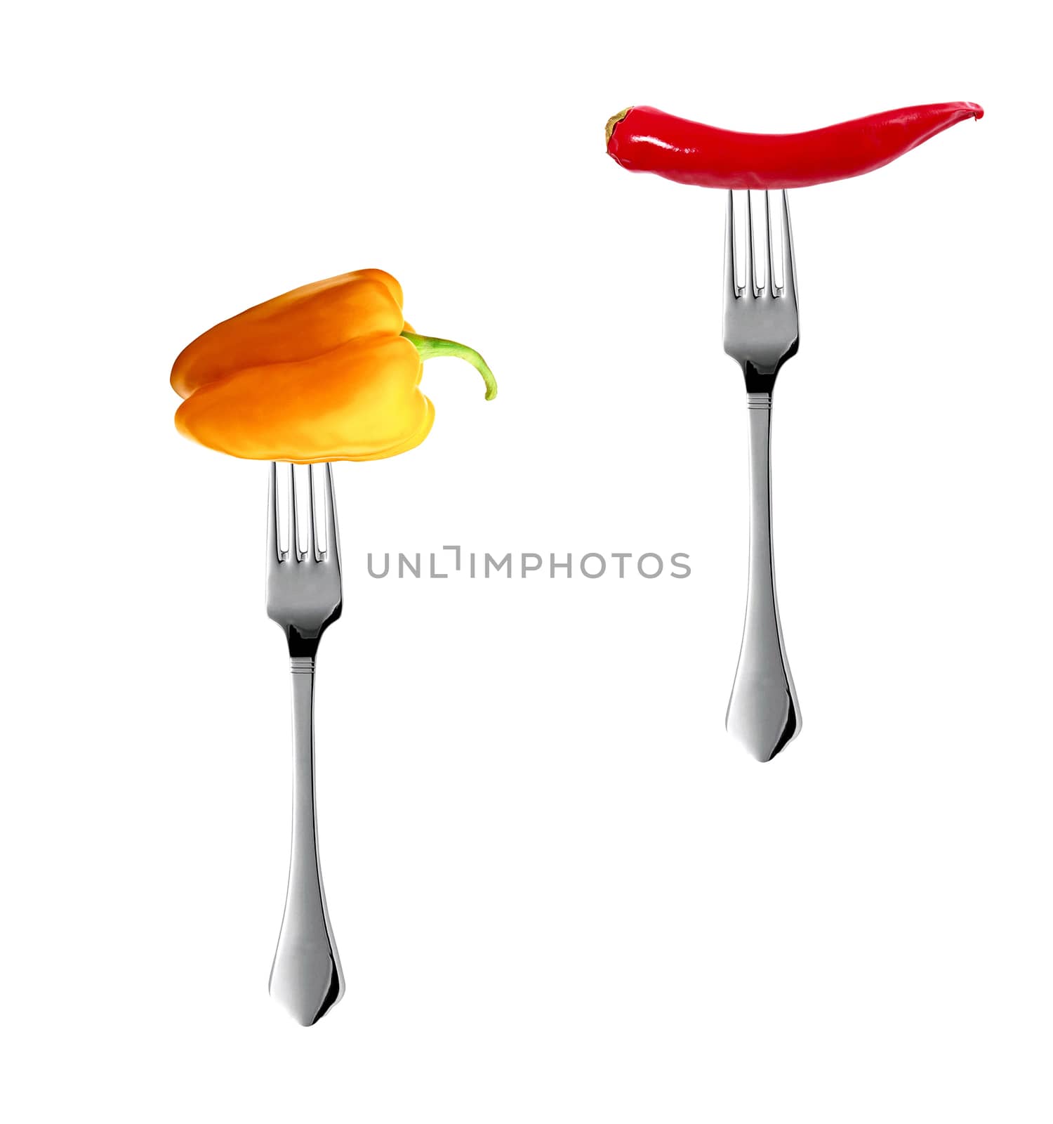 Bulgarian with Red hot chili pepper