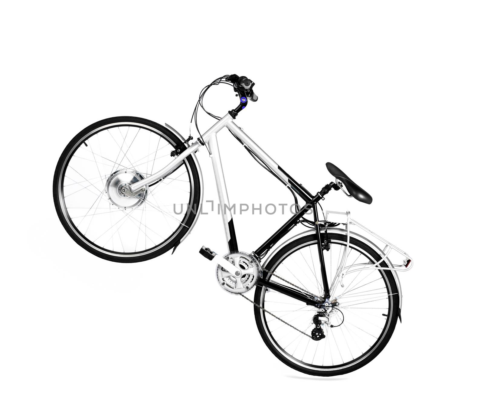 bike isolated on white background