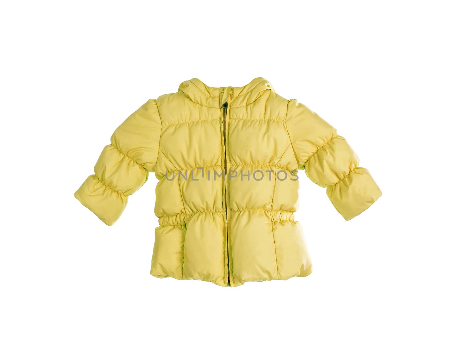 Bright children's yellow jacket