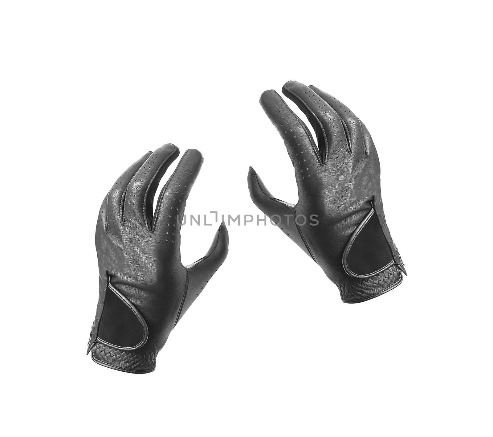 Leather motorcycle gloves with carbon fiber protection
