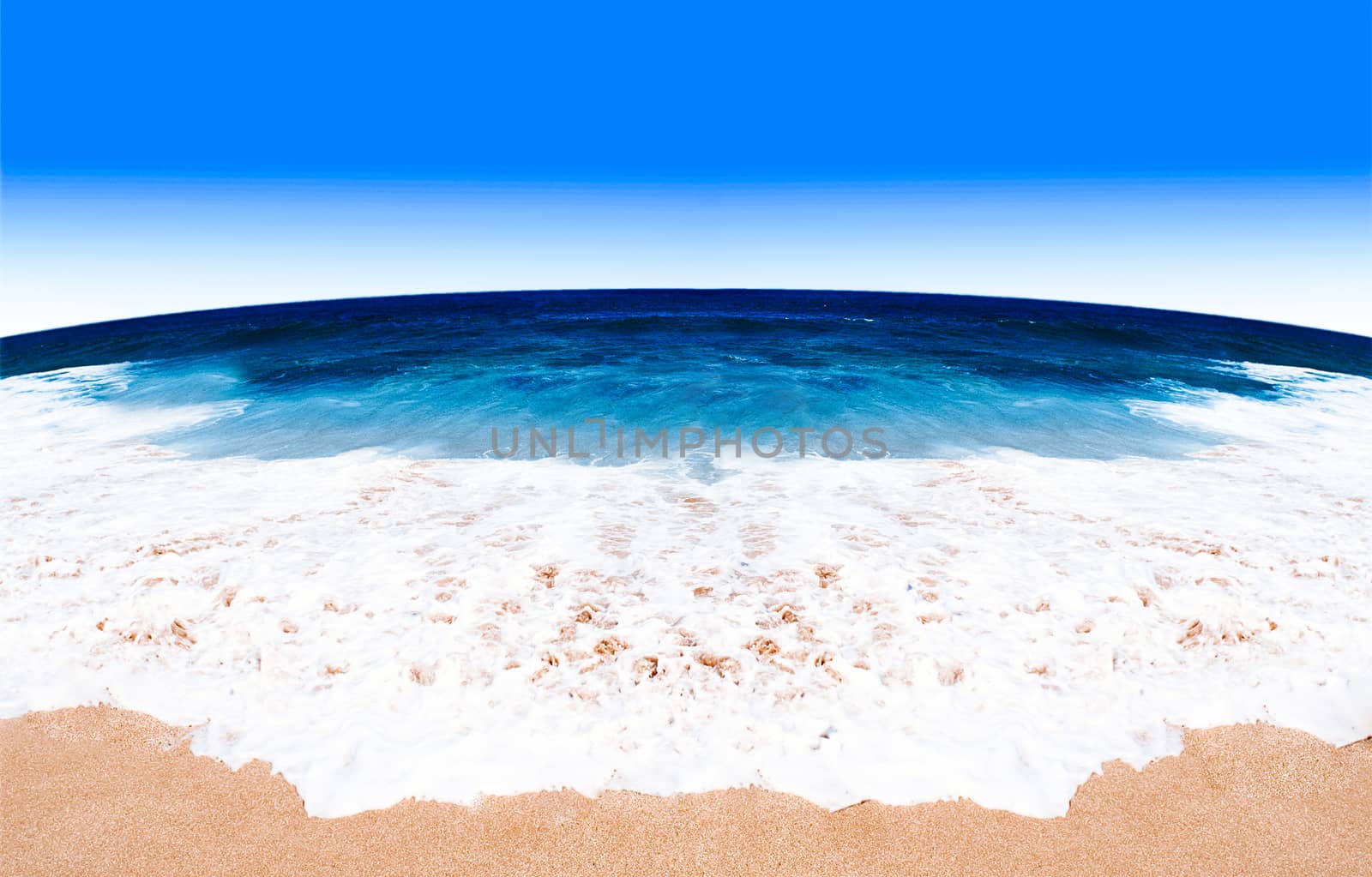 sand of beach sea - nature background