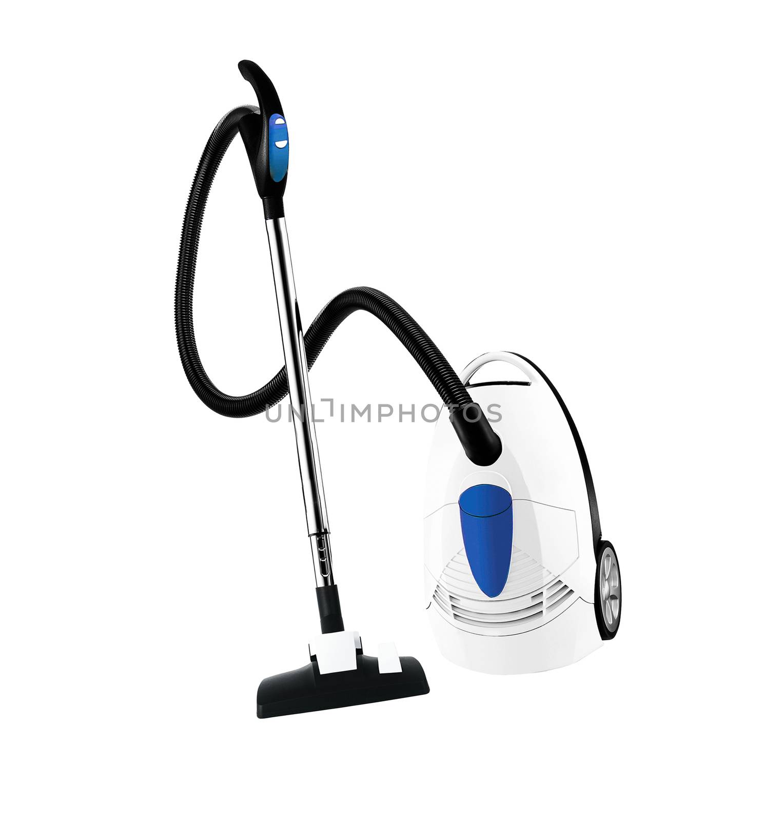 vacuum cleaner isolated on white background