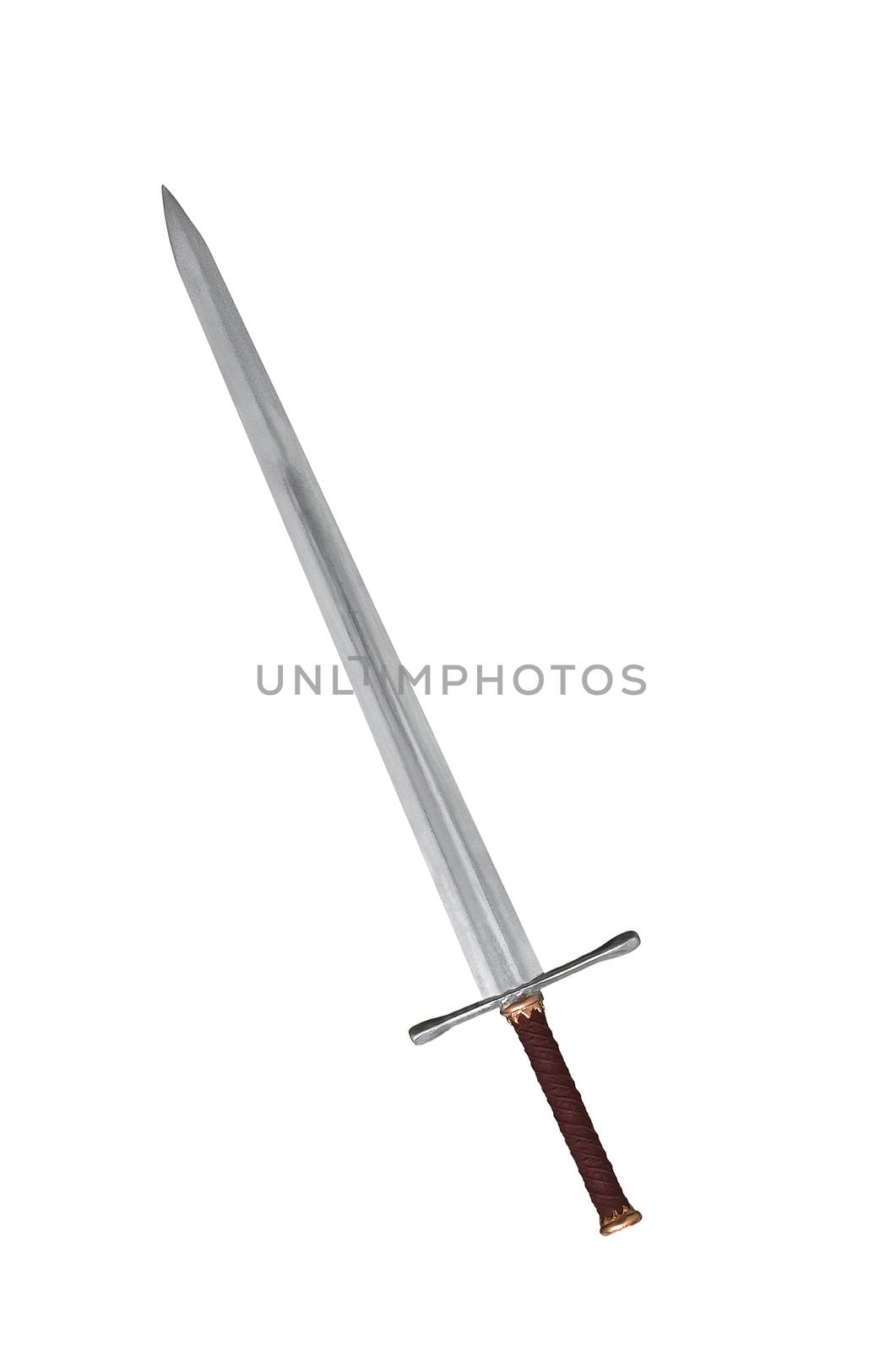 sword isolated on white