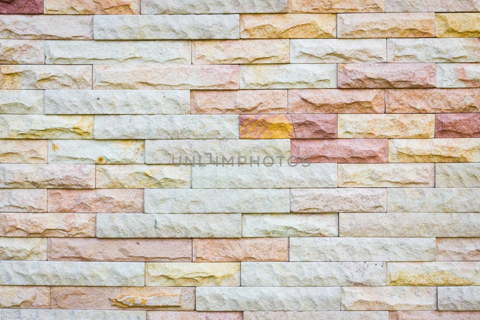 colorful grunge brick wall background with texture by a3701027