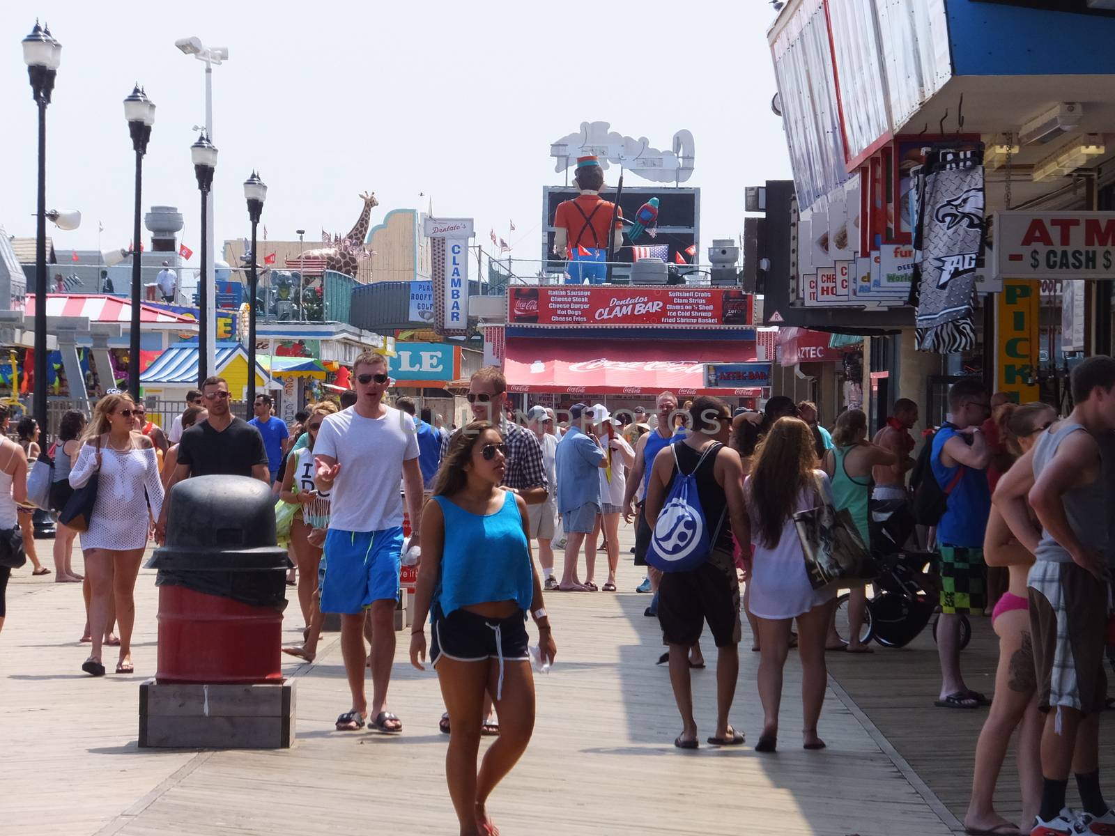 Seaside Heights at Jersey Shore in New Jersey