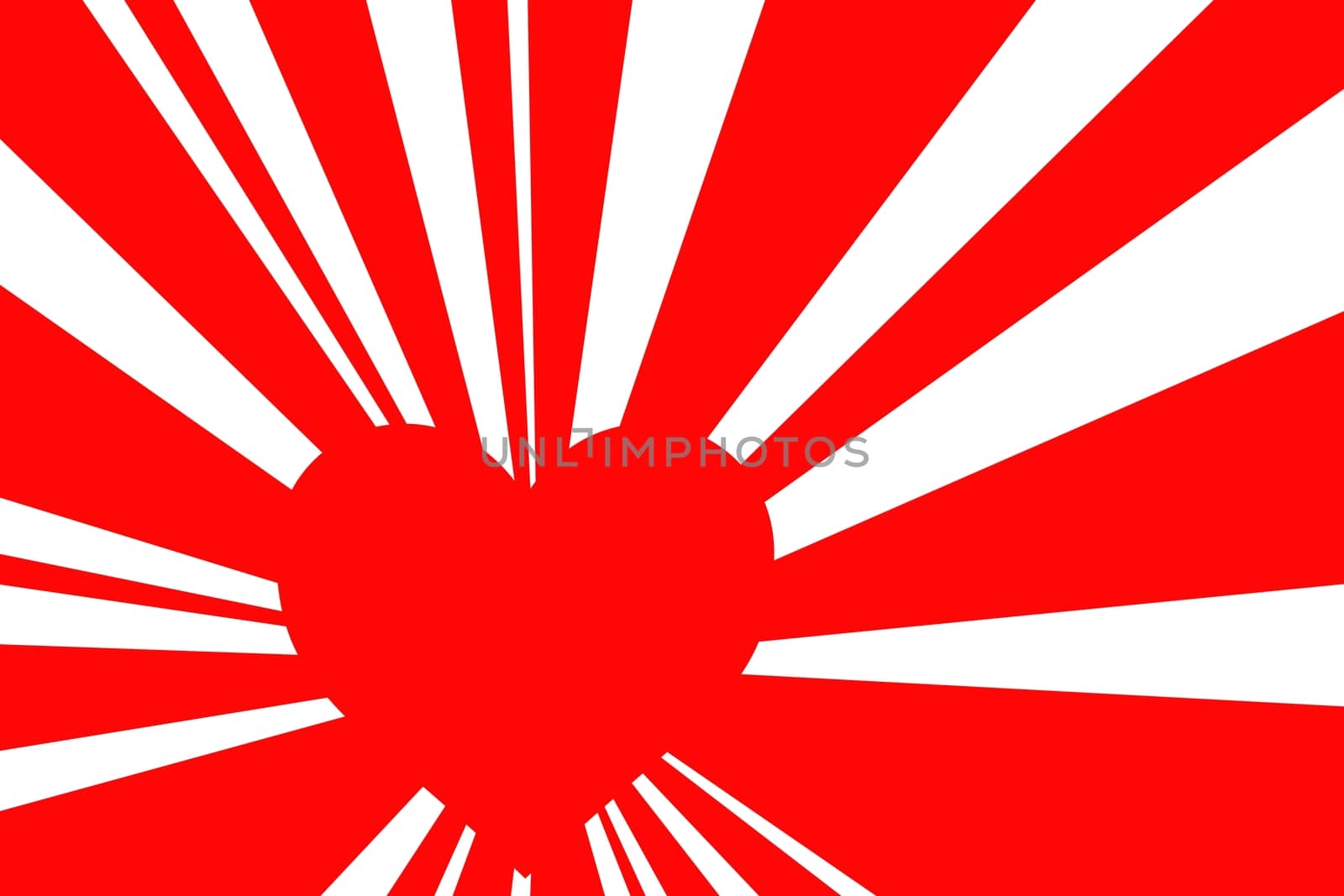 red retro style sunburst, valentine background with red heart by a3701027