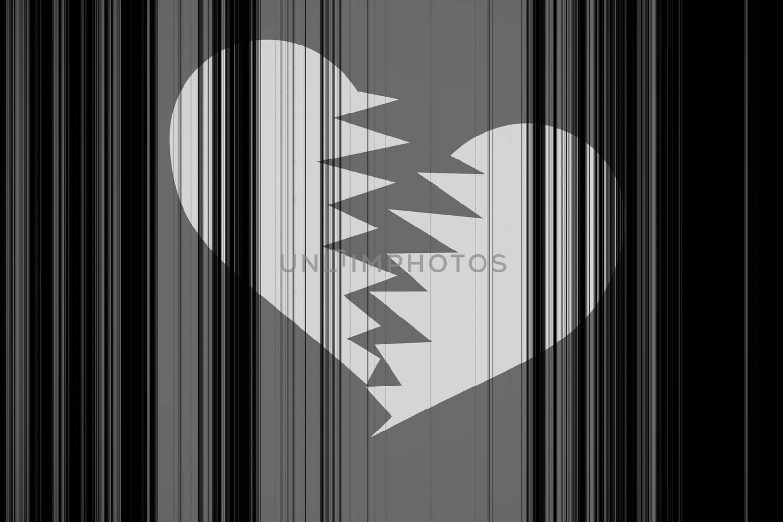 black valentine background, with black and white vertical lines by a3701027