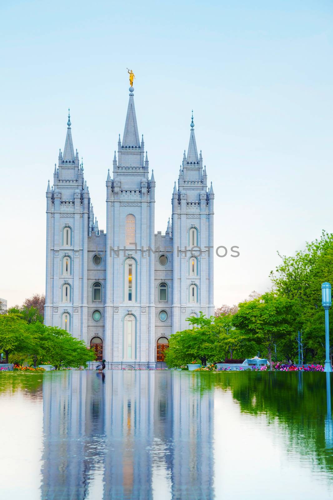 Mormons Temple in Salt Lake City, UT by AndreyKr
