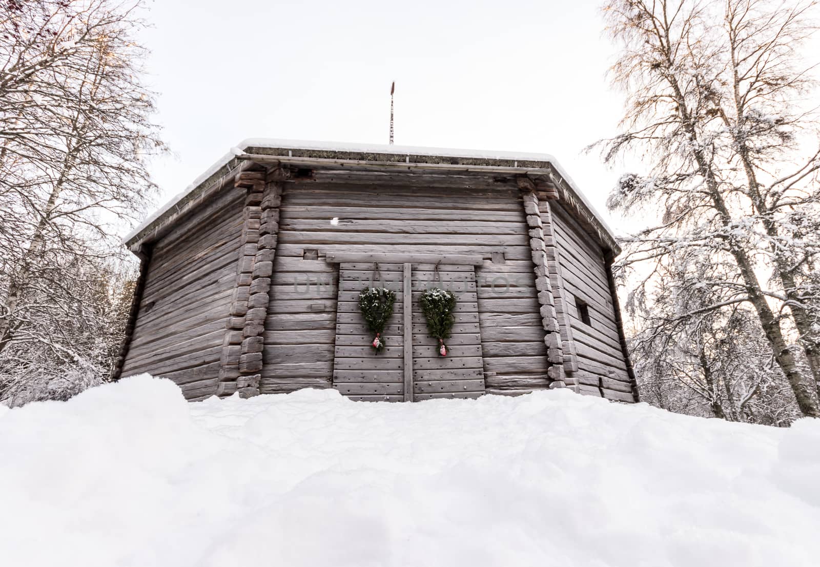 Old Swedish Barn House