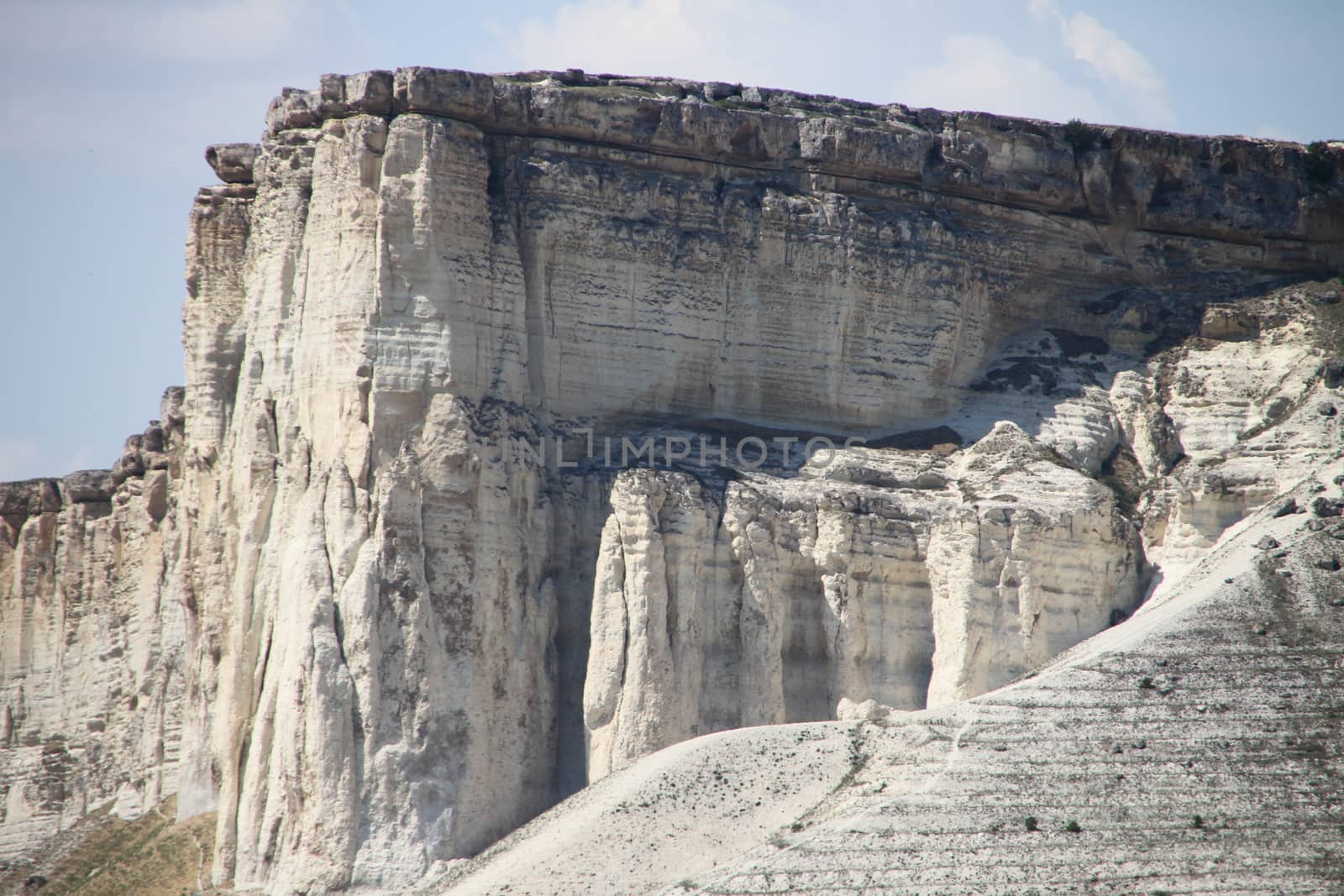 White Rock or Ak-Kaya Crimea natural background