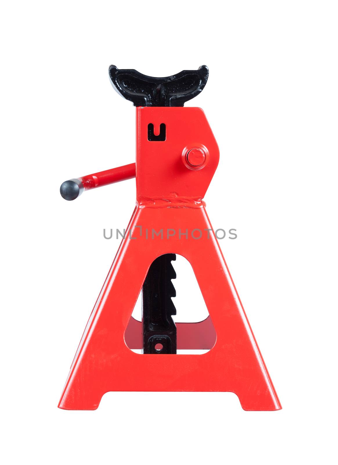 Jack stand isolated on white background