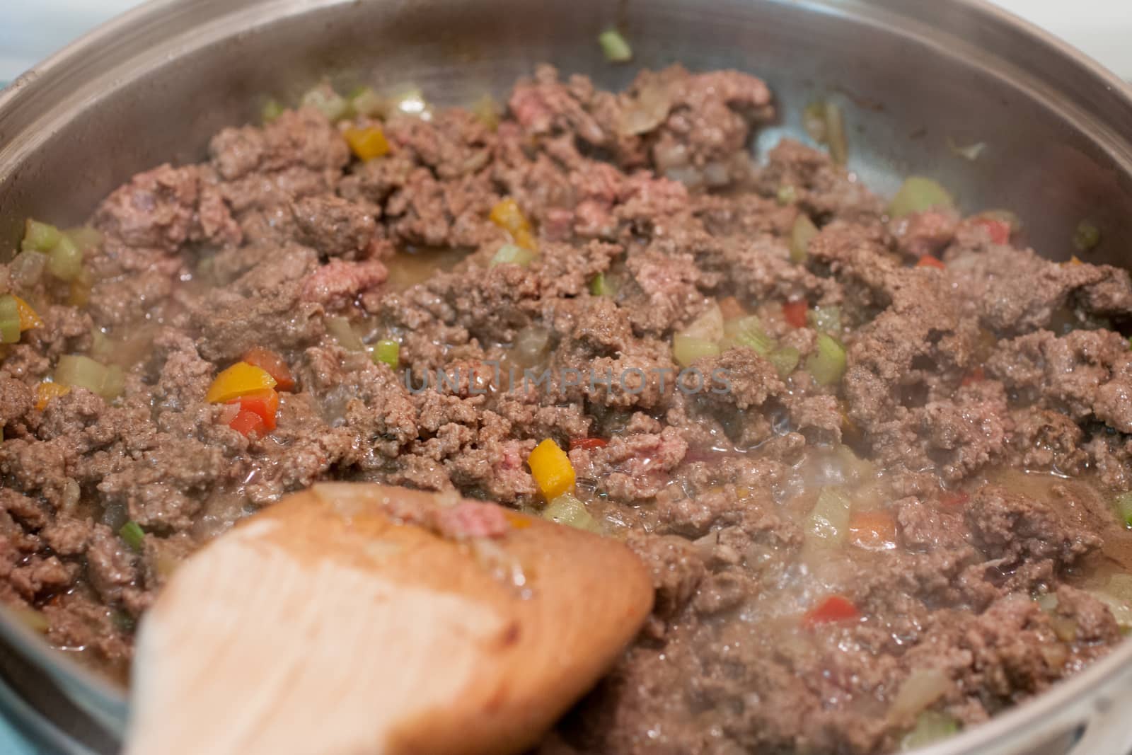 Cooking Ground Beef by SouthernLightStudios