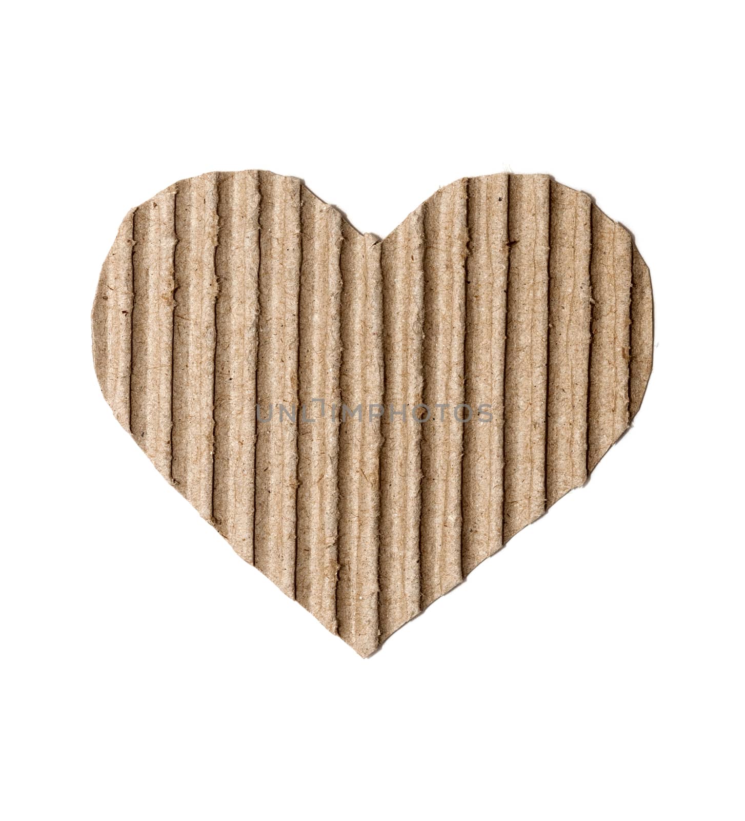 heart made of cardboard by DNKSTUDIO