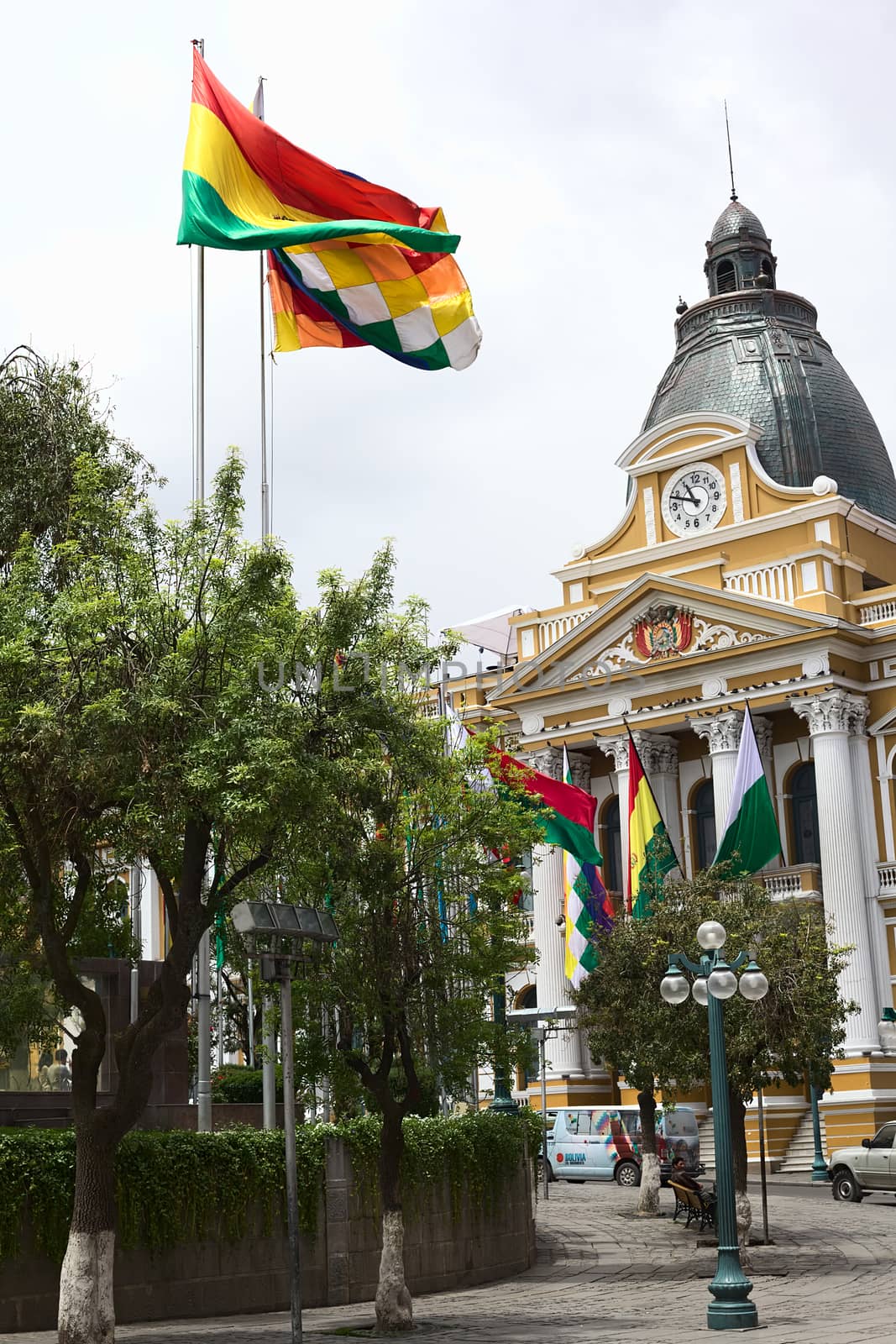 Legislative Palace in La Paz, Bolivia by sven