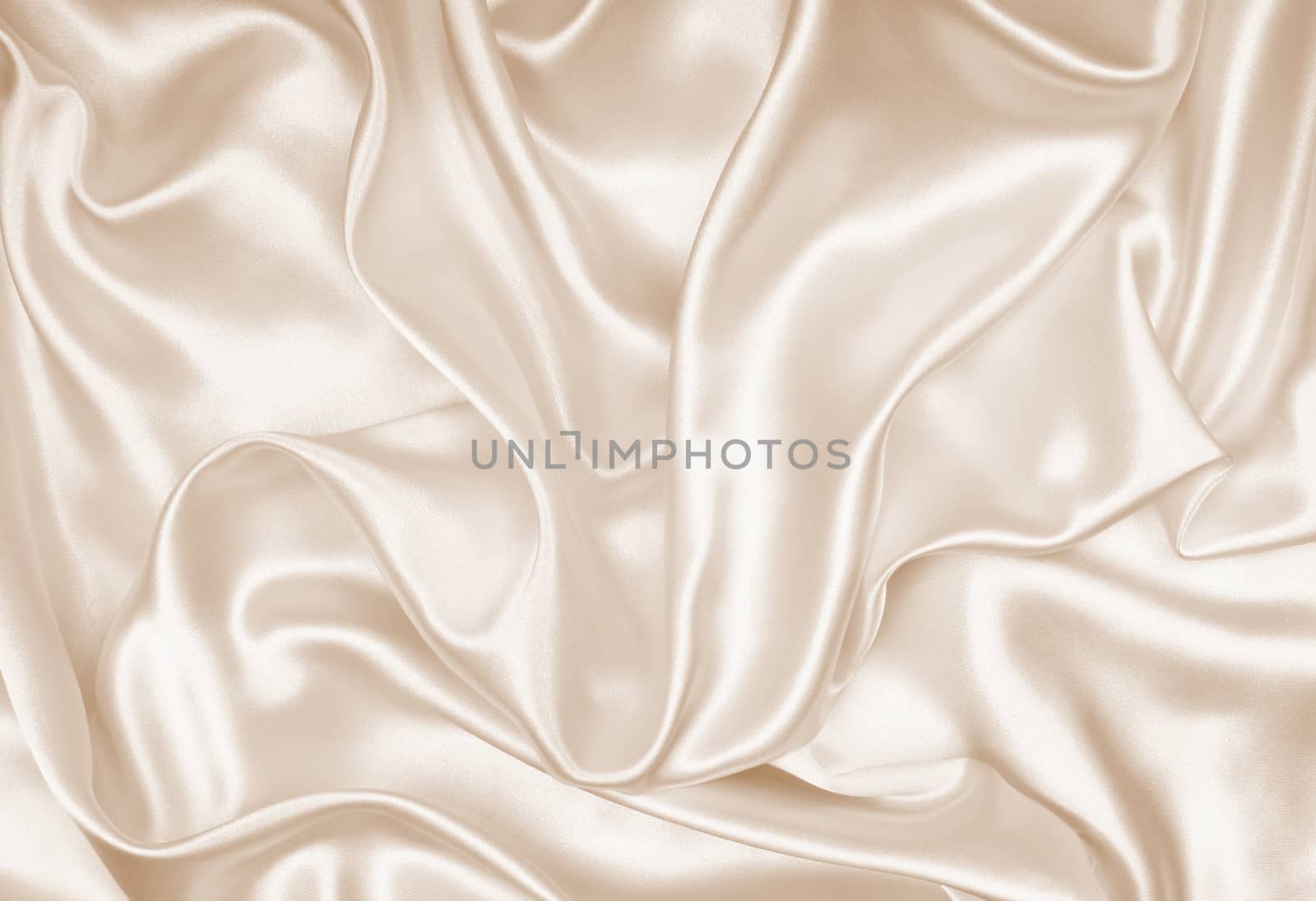 Smooth elegant golden silk can use as wedding background. In Sepia toned. Retro style 