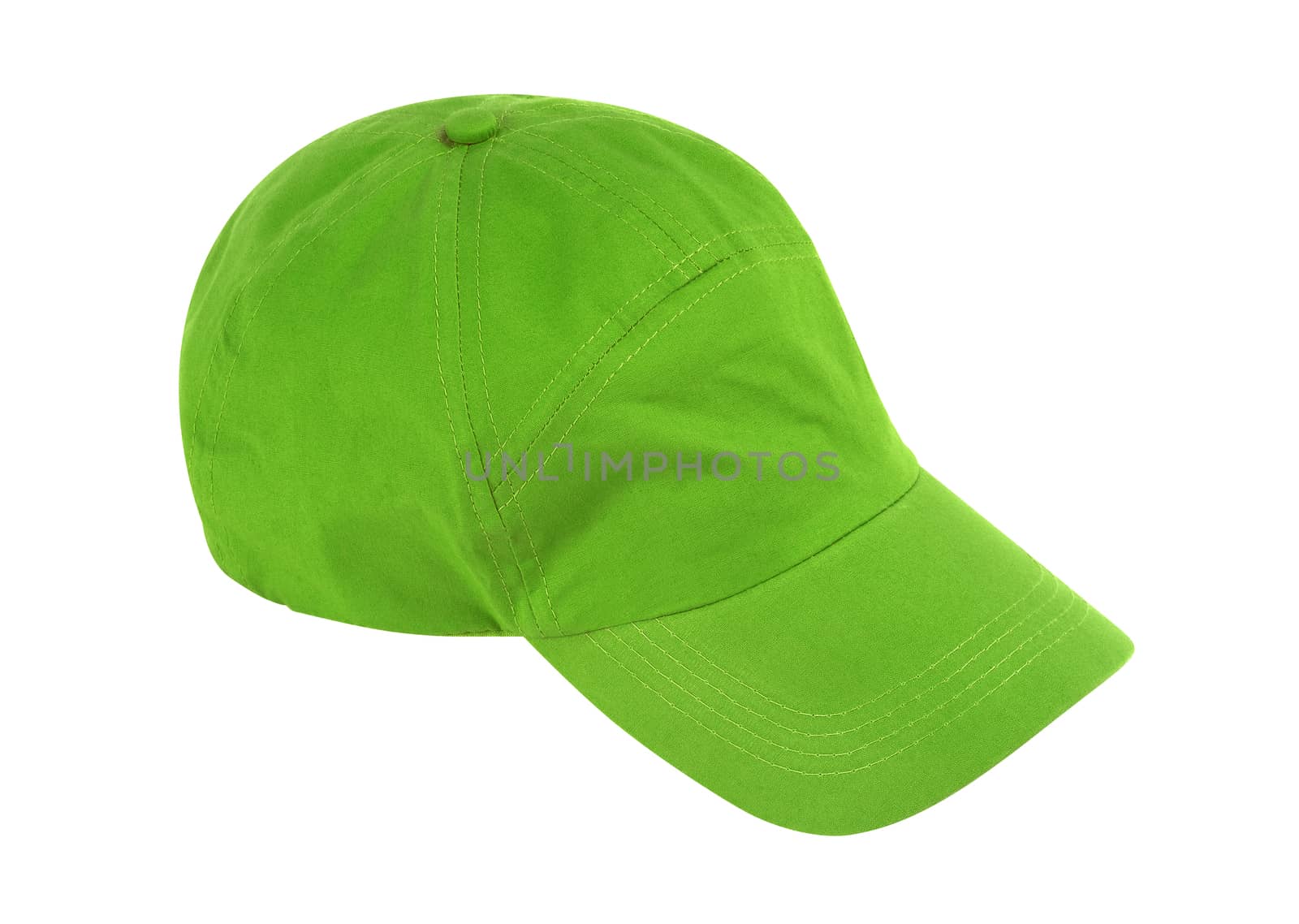 Baseball cap isolated on white background w/ clipping path by kravcs