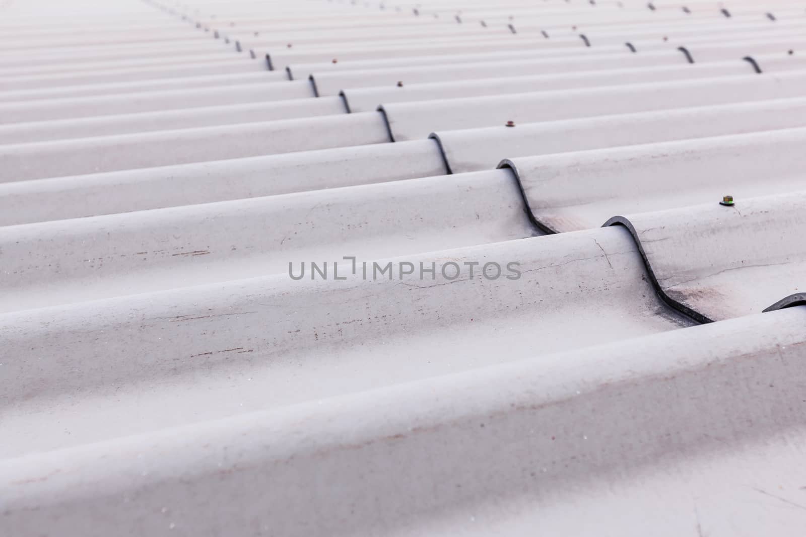 roof tiles close up