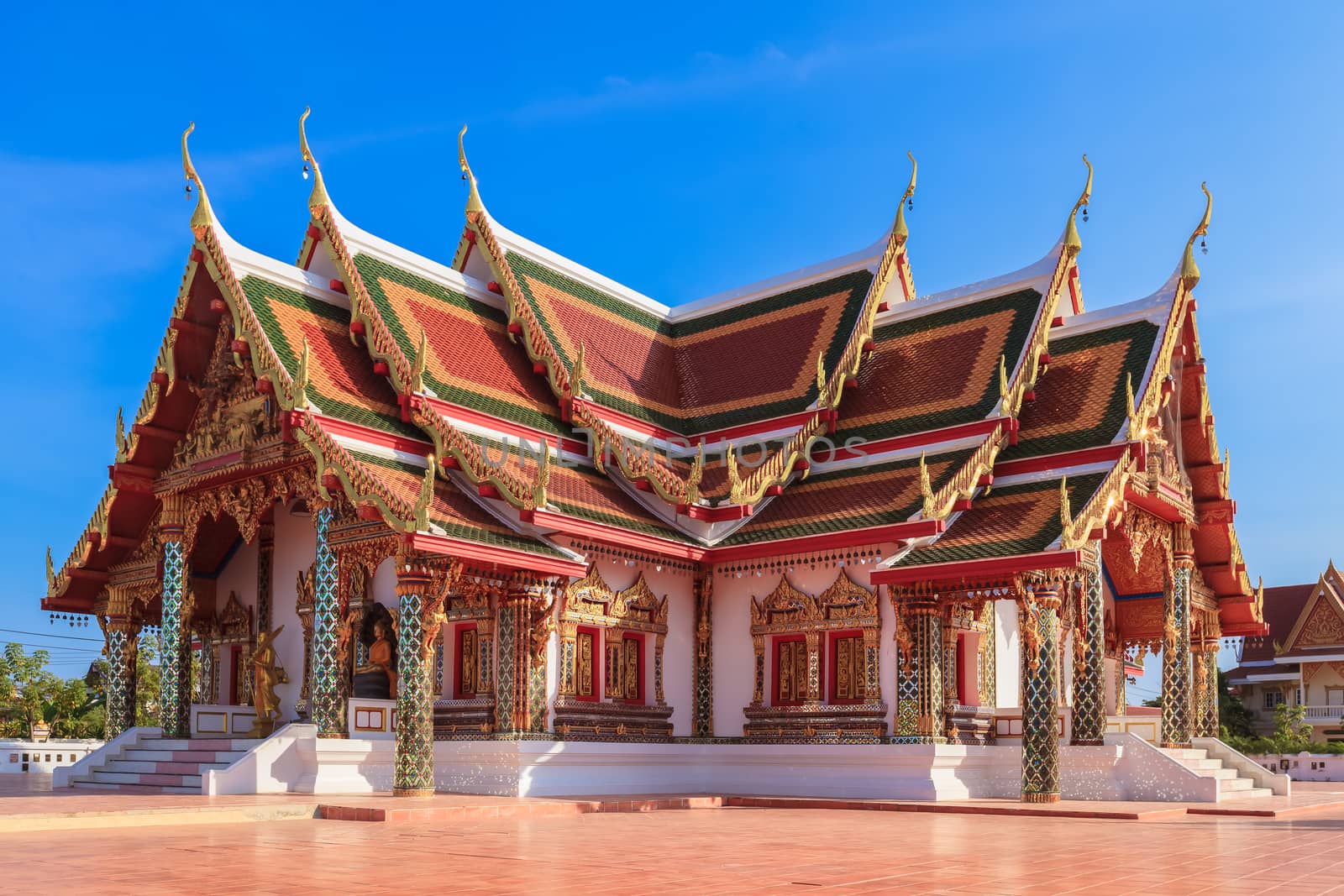 Temple names "Pra That Cherng Chum", Sakonnakhon Thailand