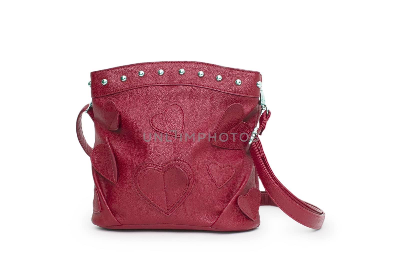  woman bag isolated on the white background