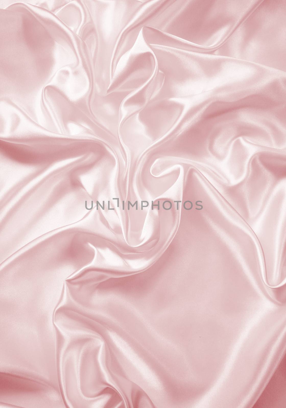 Smooth elegant pink silk as wedding background by oxanatravel