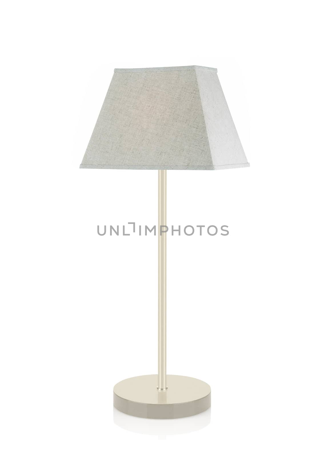 Floor Lamp isolated on white