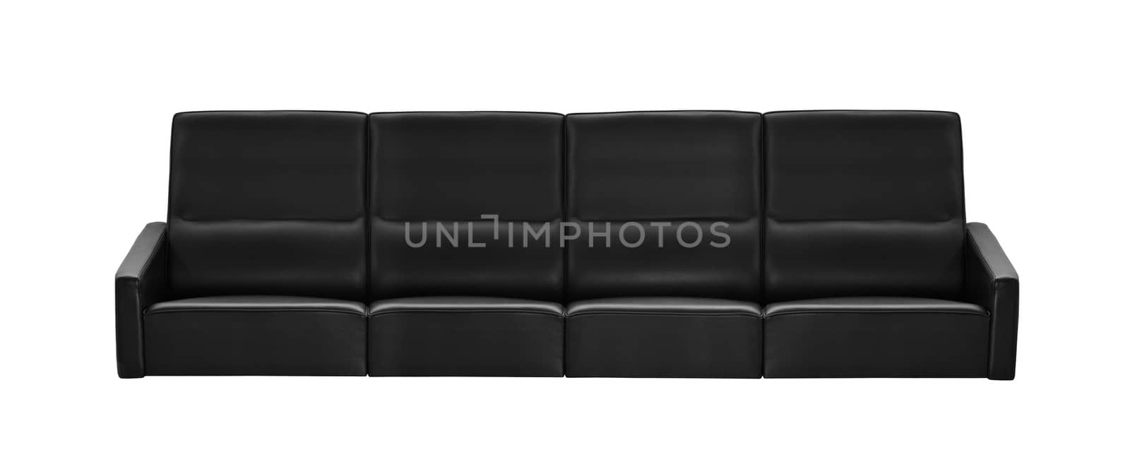 modern black leather sofa by ozaiachin