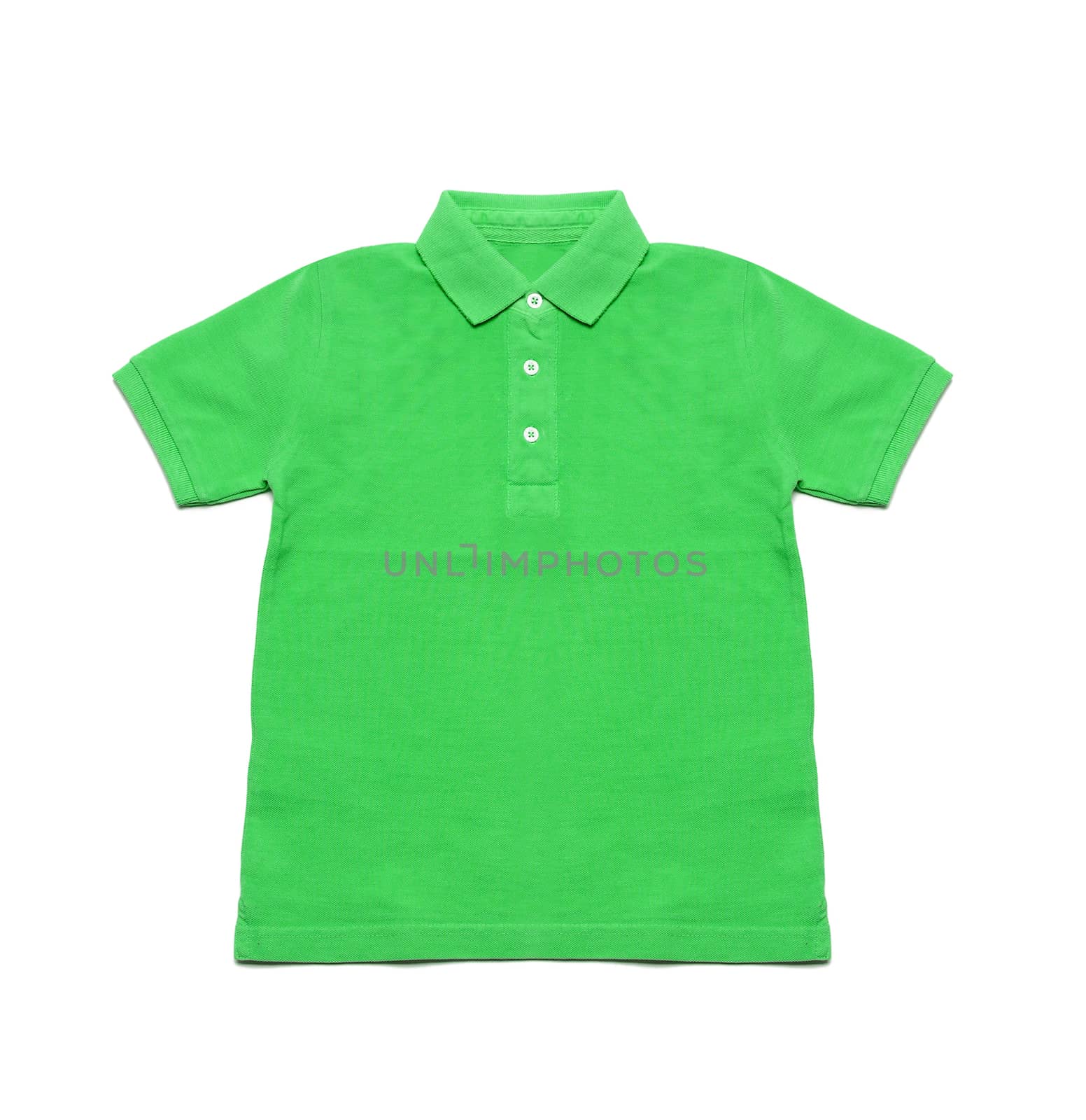 Polo Shirt green isolated by ozaiachin