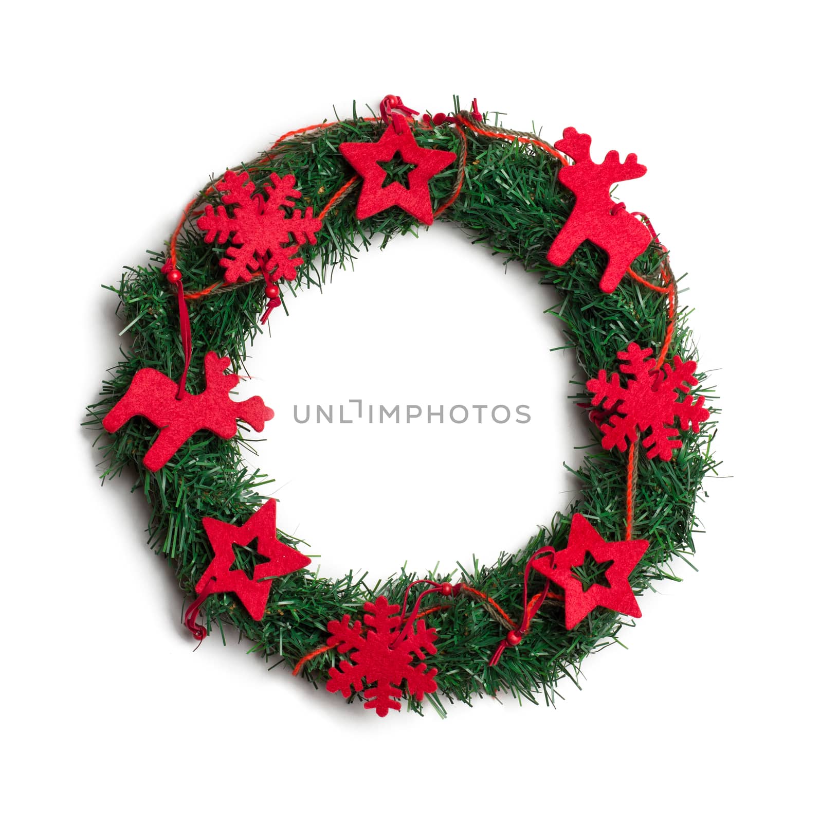 Christmas decorative wreath by ozaiachin