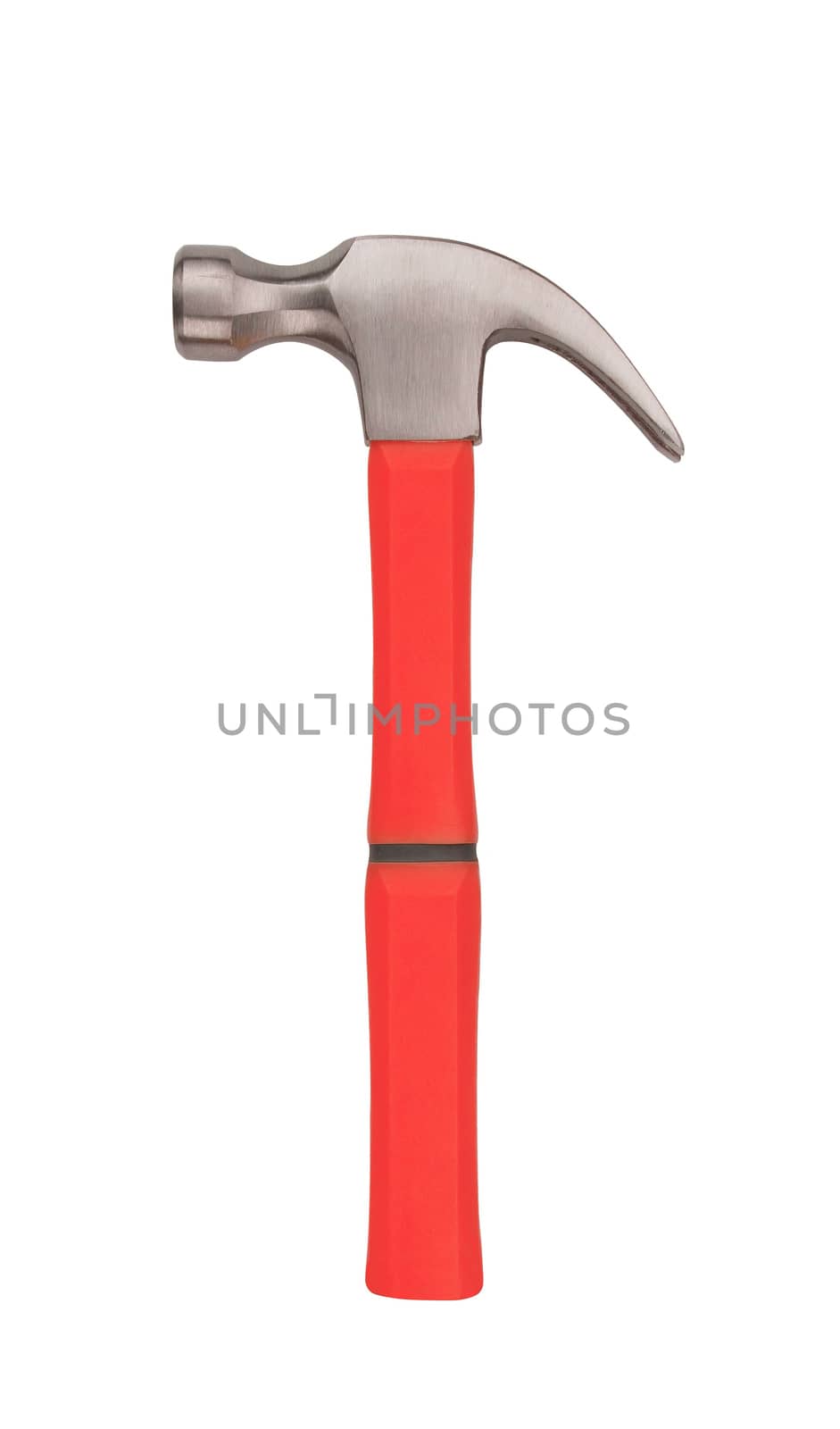 hammer on white background