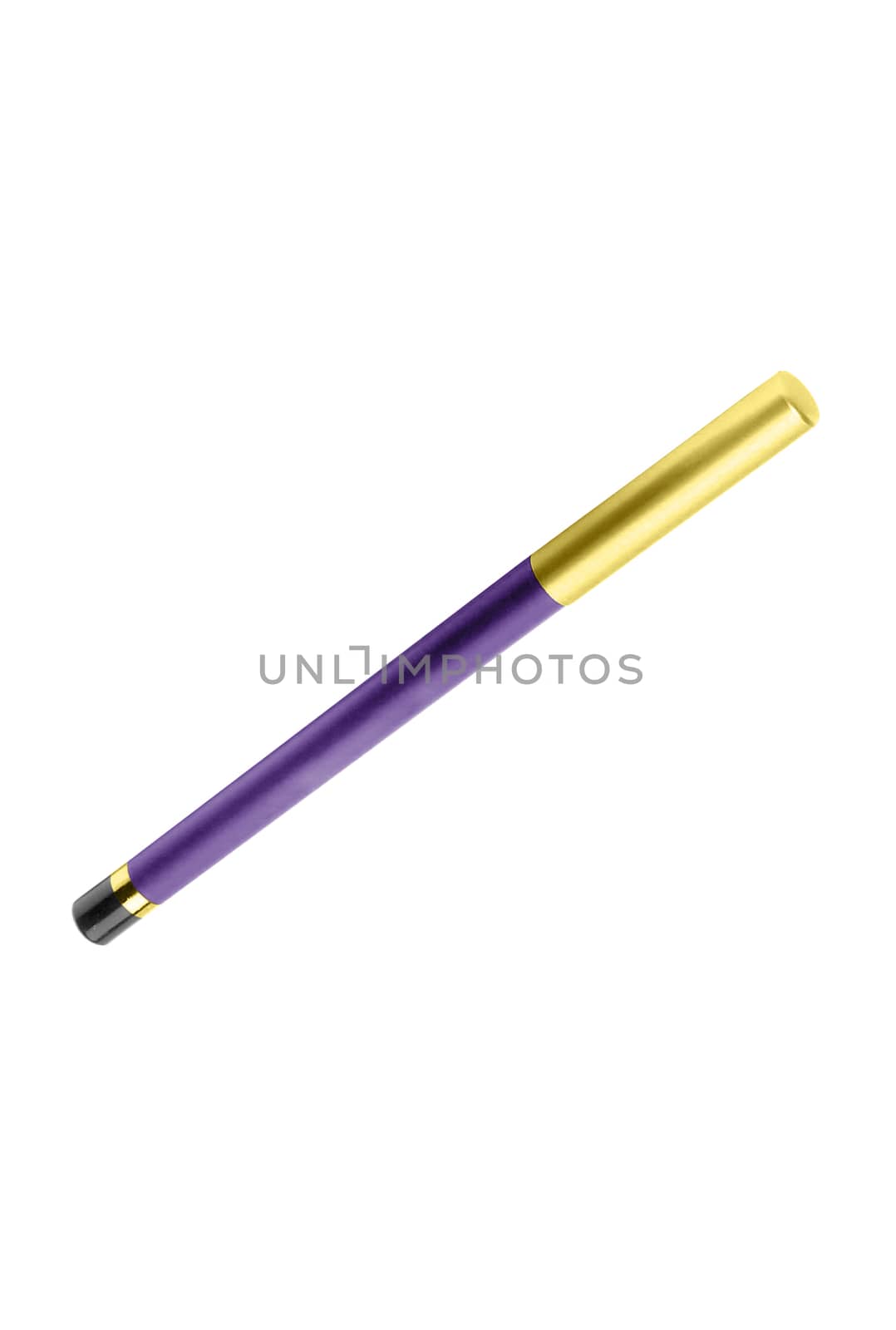 Makeup pen isolated on white background