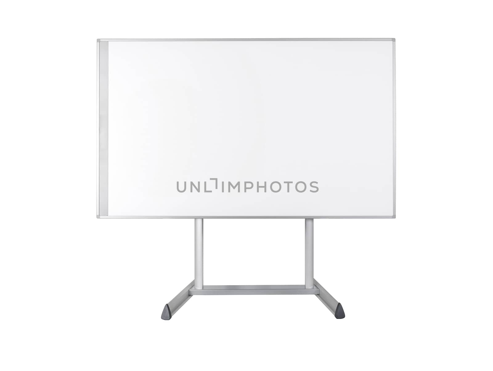 Whiteboard isolated on white