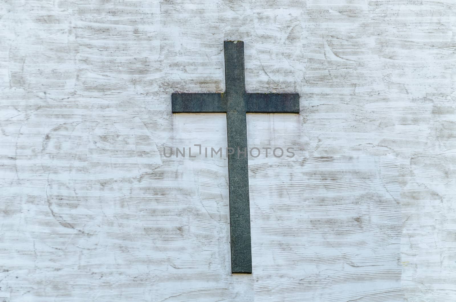 Wall with cross by JFsPic