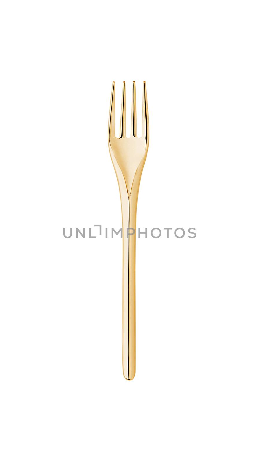 tableware on white background