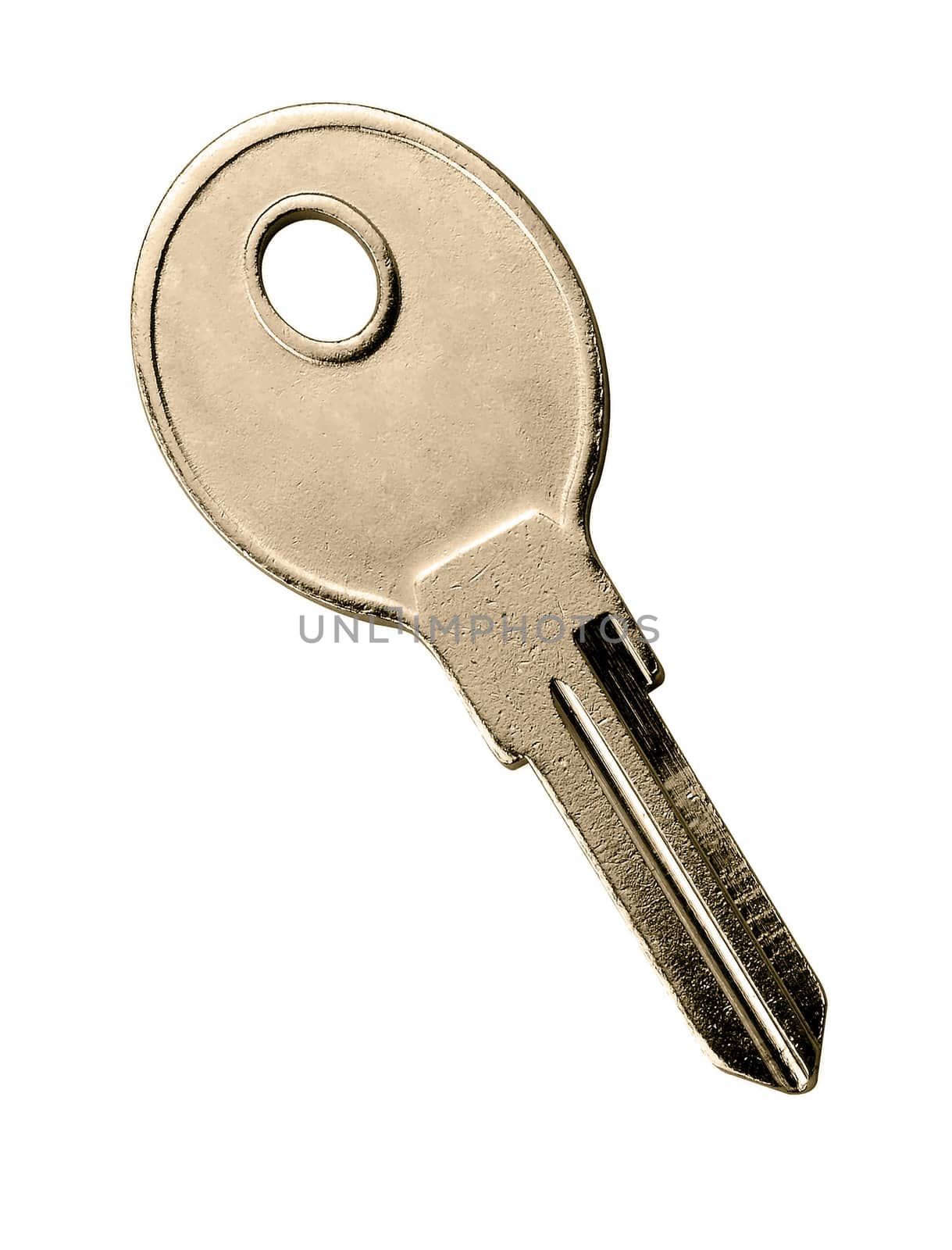 Key isolated on white background