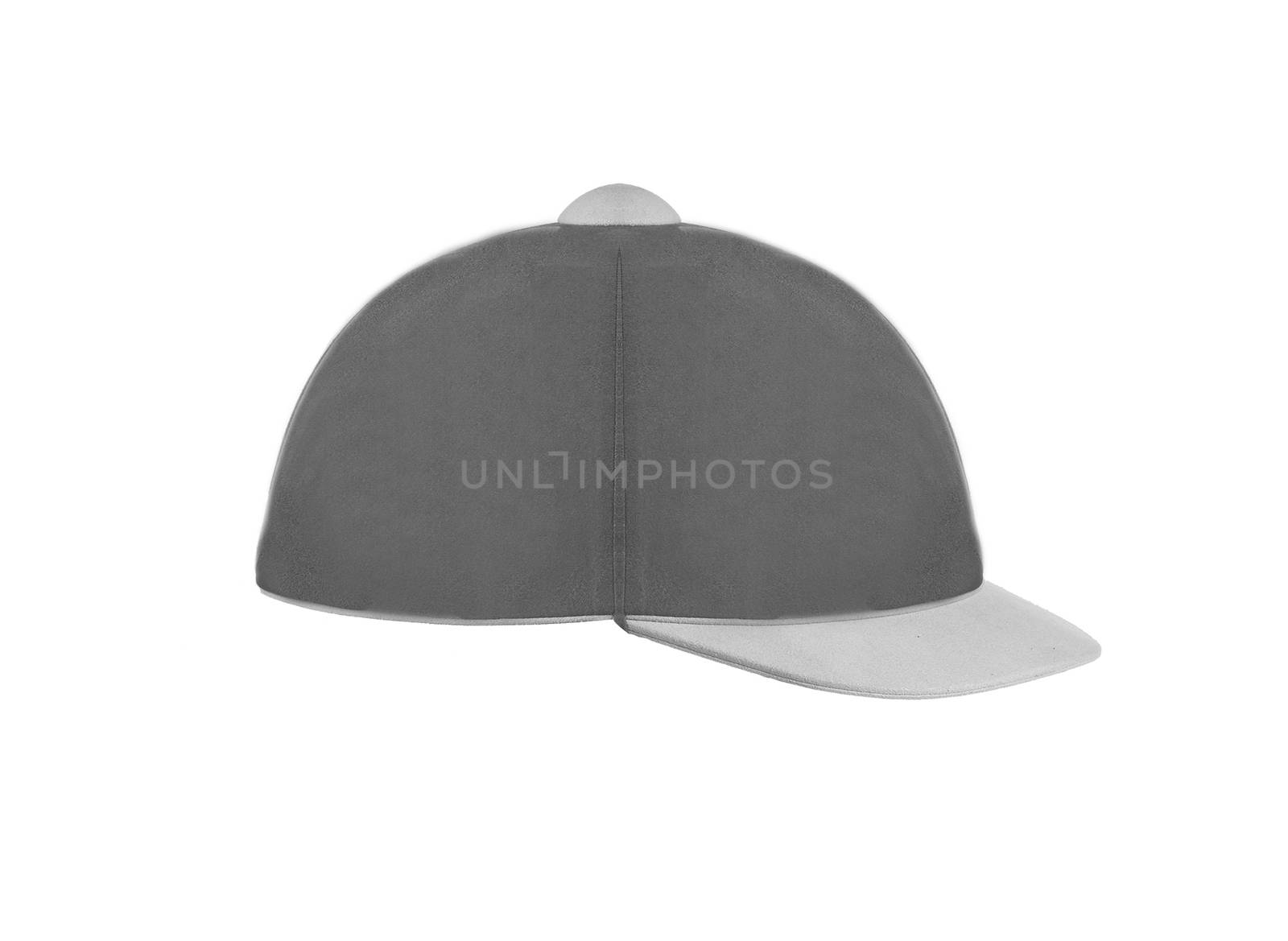 Jockey hat isolated on white