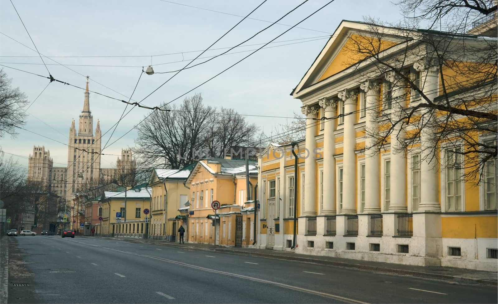 Bolshaya Nikitskaya street by glassbear