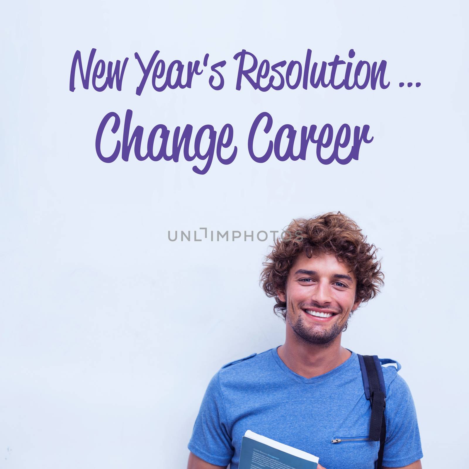 Composite image of new years resolution by Wavebreakmedia