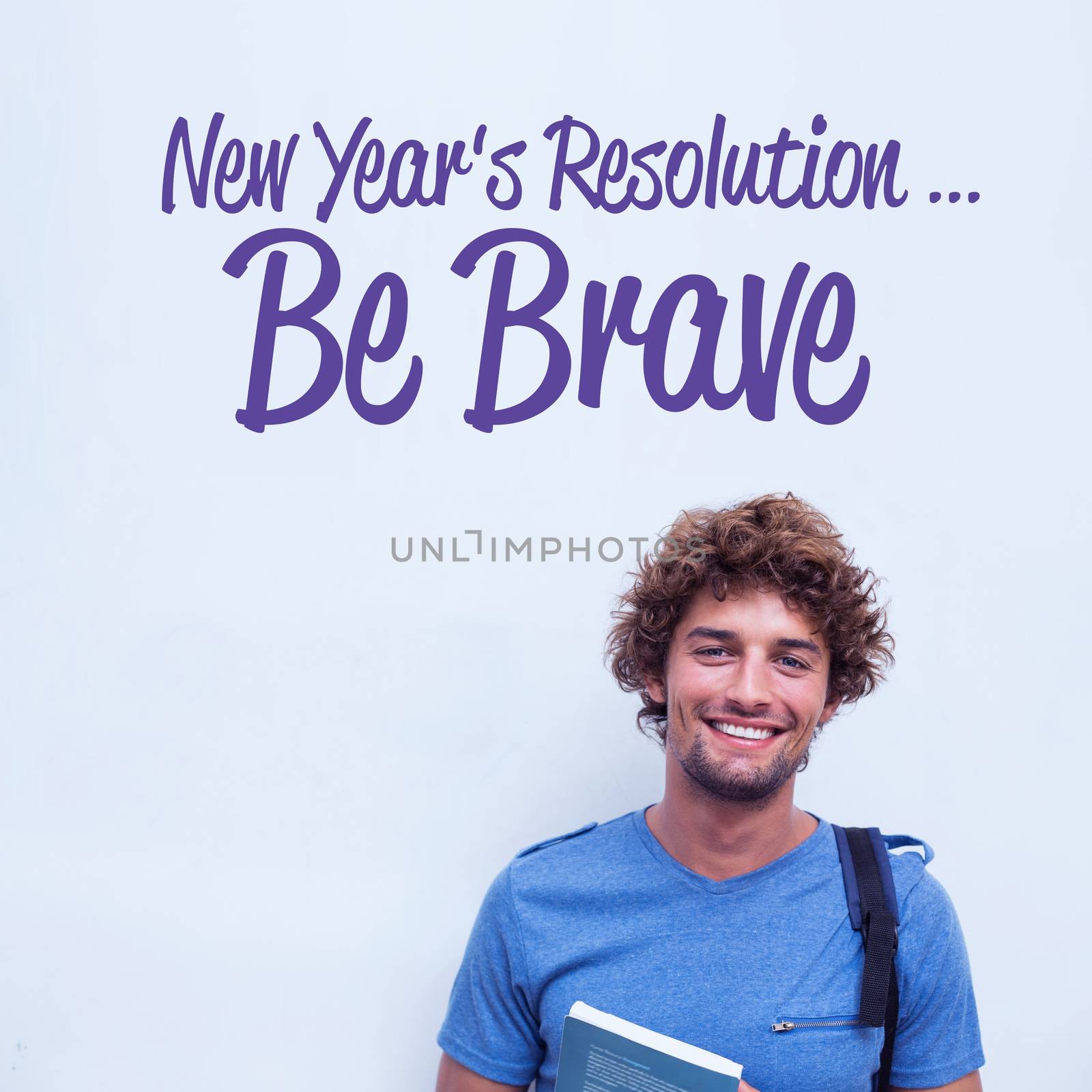 Composite image of new years resolution by Wavebreakmedia