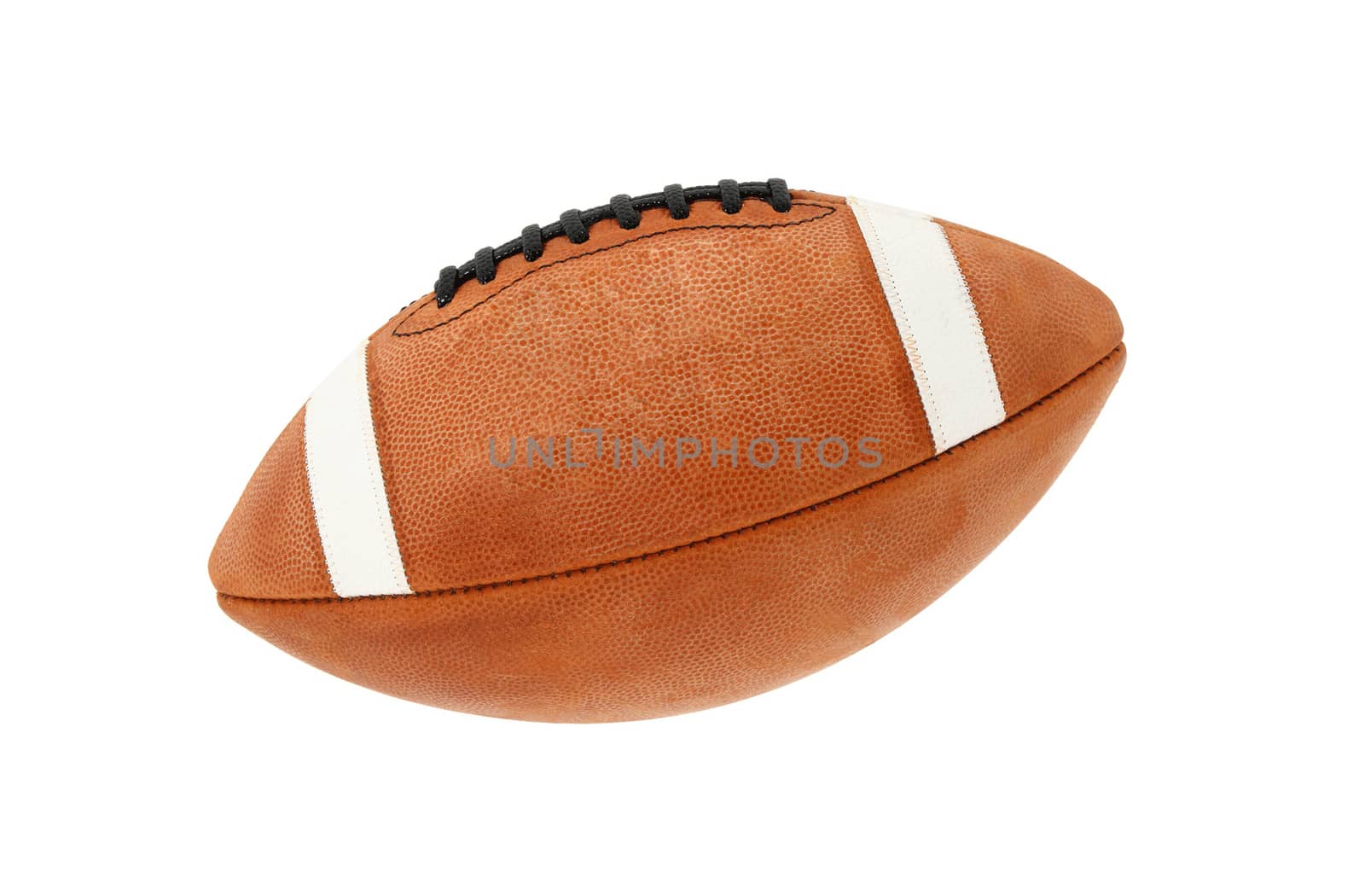 American Football isolated on a white background 