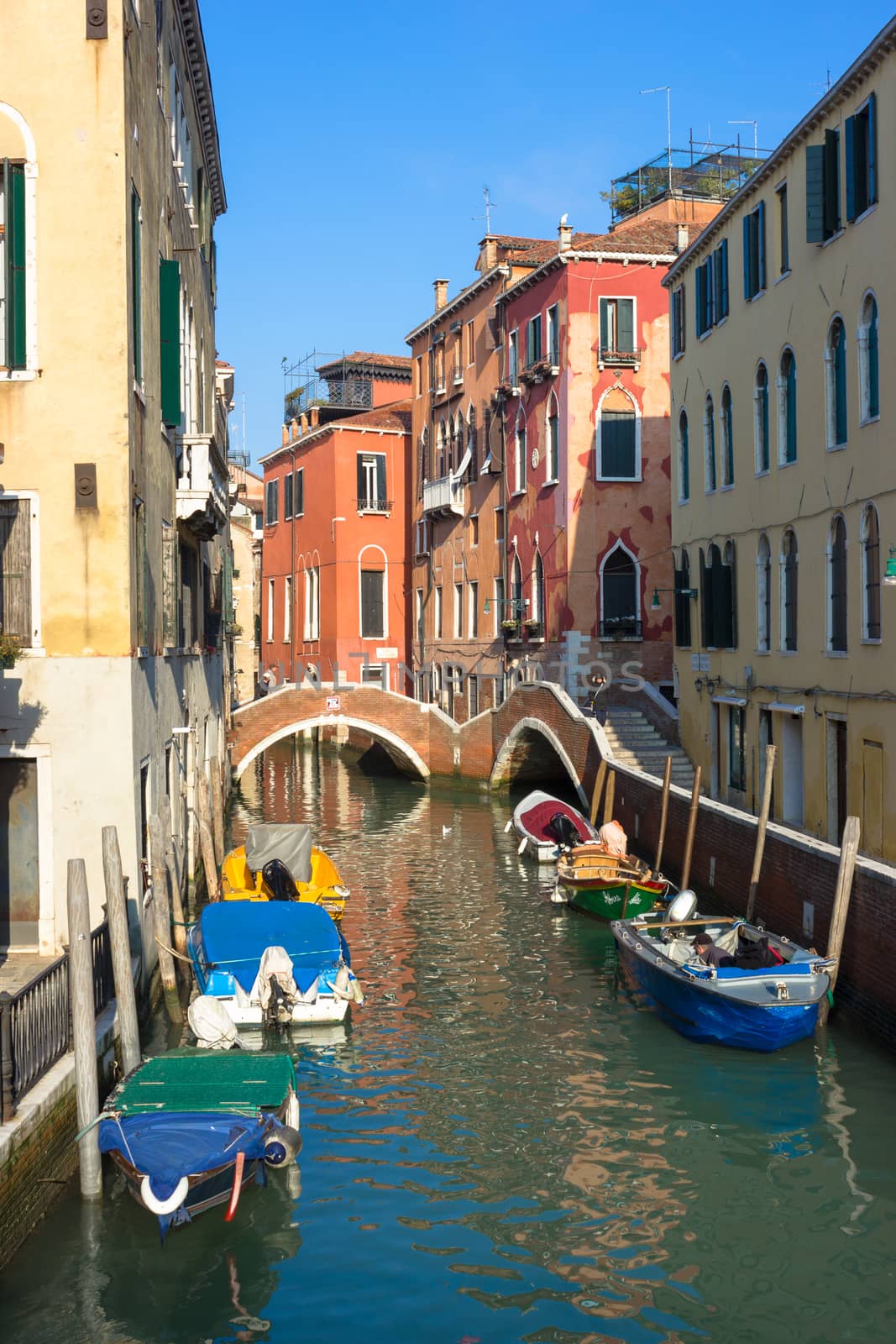 Venice, one of the most 'beautiful city' of the world, including channels and points